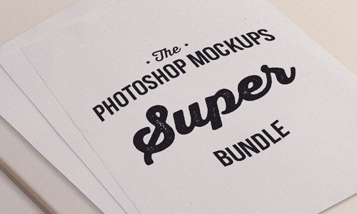 The Photoshop Mockups Super Bundle – Only $44